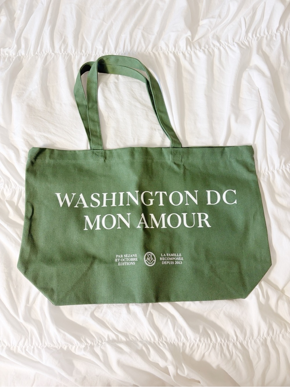 SÉZANE Washington DC Green Tote